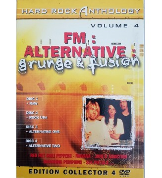 VARIOUS - Hard Rock Anthology Volume 4, FM : Alternative : Grunge & Fusion (PAL) mesvinyles.fr