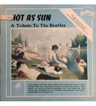 THE ORIGINAL MARAUDERS - Hot As Sun: A Tribute To The Beatles (ALBUM,LP) mesvinyles.fr