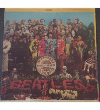 THE BEATLES - Sgt. Pepper's Lonely Hearts Club Band (ALBUM,LP,STEREO) mesvinyles.fr
