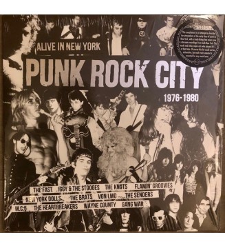 VARIOUS - Alive In New York Punk Rock City 1976-1980 (LP) mesvinyles.fr