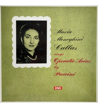 MARIA CALLAS - Maria Meneghini Callas Sings Operatic Arias By Puccini (LP,MONO) mesvinyles.fr