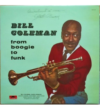 BILL COLEMAN (2) - From Boogie To Funk (ALBUM,LP,STEREO) mesvinyles.fr