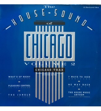 VARIOUS - The House Sound Of Chicago - Vol. II - Chicago Trax (LP) mesvinyles.fr 