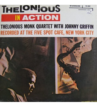THE THELONIOUS MONK QUARTET - Thelonious In Action (ALBUM,LP,MONO) mesvinyles.fr