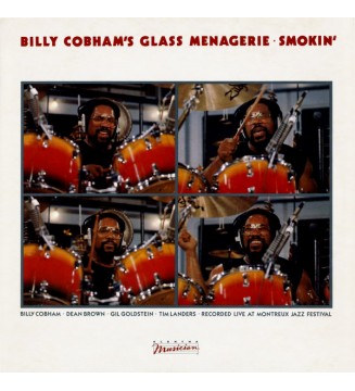 BILLY COBHAM'S GLASS MENAGERIE - Smokin' (ALBUM,LP,STEREO) mesvinyles.fr