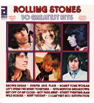 THE ROLLING STONES - 30 Greatest Hits (LP,STEREO) mesvinyles.fr 