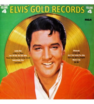 ELVIS PRESLEY - Elvis' Gold Records - Volume 4 (LP) mesvinyles.fr