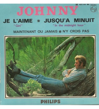 JOHNNY HALLYDAY - Je L'aime (7",EP,MONO) mesvinyles.fr 