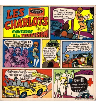 LES CHARLOTS - Dans: Aventures À La Télévision (7',EP) mesvinyles.fr