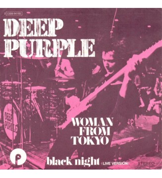 DEEP PURPLE - Woman From Tokyo / Black Night (Live Version) (7",SINGLE) mesvinyles.fr 