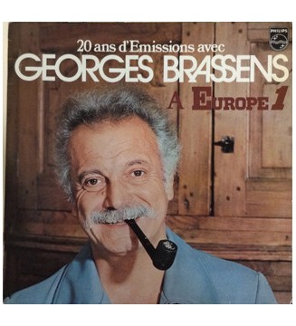 GEORGES BRASSENS - 20 Ans D'Émissions Avec Georges Brassens A Europe 1 (LP) mesvinyles.fr 