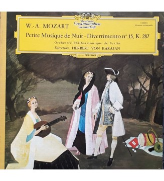 WOLFGANG AMADEUS MOZART - Petite Musique De Nuit - Divertimento N° 15, K. 287 (ALBUM,LP,STEREO) mesvinyles.fr 