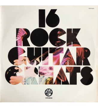 VARIOUS - 16 Rock Guitar Greats (LP,STEREO) mesvinyles.fr