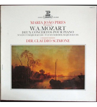 MARIA-JOãO PIRES - Deux Concertos Pour Piano N° 8 En Ut Majeur KV 246 - N°27 En Si Bémol Majeur KV 595   Vol. 5 (ALBUM,LP,STERE mesvinyles.fr