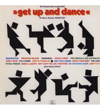 VARIOUS - Get Up And Dance (LP) mesvinyles.fr