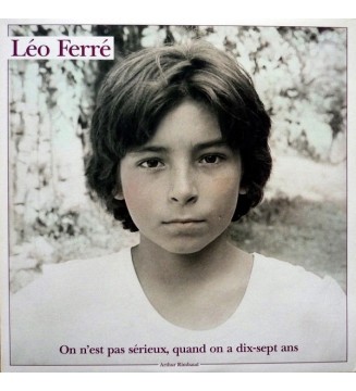 LéO FERRé - On N'est Pas Sérieux, Quand On A Dix-sept Ans (ALBUM,LP) mesvinyles.fr