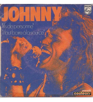 JOHNNY HALLYDAY - Fils De Personne (7',MONO,SINGLE) mesvinyles.fr