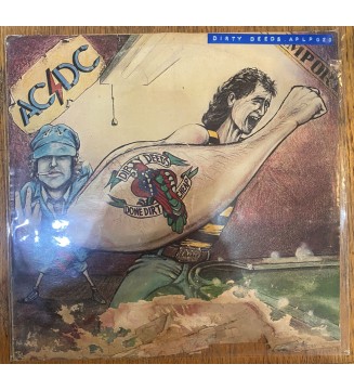 AC/DC - Dirty Deeds Done Dirt Cheap (ALBUM,LP) mesvinyles.fr