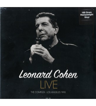 LEONARD COHEN - Live At The Complex - Los Angeles - April 18, 1993 (LP) mesvinyles.fr
