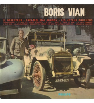 BORIS VIAN - Boris Vian (ALBUM,LP,MONO) mesvinyles.fr