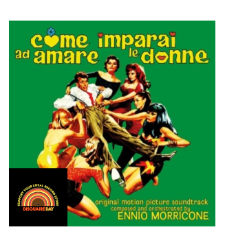 Ennio Morricone - Come Imparai Ad Amare ... CLEAR GREEN mesvinyles.fr