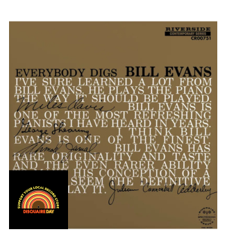 Bill Evans - Everybody Digs Bill Evans mesvinyles.fr