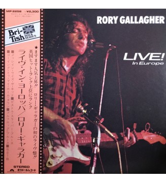 RORY GALLAGHER - Live! In Europe (ALBUM,LP,STEREO) mesvinyles.fr