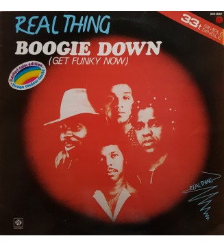 THE REAL THING - Boogie Down (Get Funky Now) (12') mesvinyles.fr