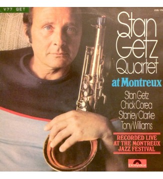 STAN GETZ QUARTET - At Montreux (ALBUM,LP) mesvinyles.fr