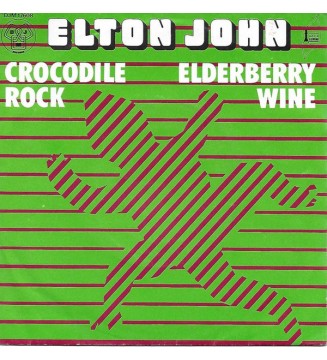 ELTON JOHN - Crocodile Rock / Elderberry Wine (7',SINGLE) mesvinyles.fr