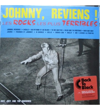 JOHNNY HALLYDAY - N°6 - Johnny, Reviens ! Les Rocks Les Plus Terribles (ALBUM,LP,MONO) mesvinyles.fr
