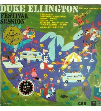 DUKE ELLINGTON AND HIS ORCHESTRA - Festival Session (ALBUM,LP,STEREO) mesvinyles.fr