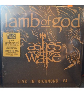 LAMB OF GOD - Ashes Of The Wake - Live In Richmond, Va. (ALBUM,LP) mesvinyles.fr