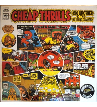BIG BROTHER & THE HOLDING COMPANY - Cheap Thrills (ALBUM,LP) mesvinyles.fr