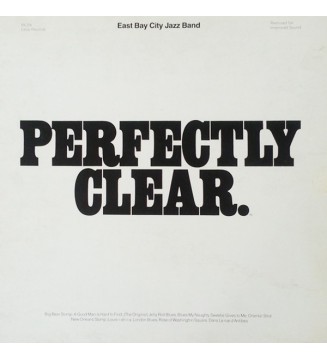 THE EAST BAY CITY JAZZ BAND - Perfectly Clear (LP) mesvinyles.fr