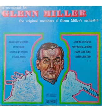 THE NEW GLENN MILLER ORCHESTRA - A Memorial For Glenn Miller (LP,STEREO) mesvinyles.fr