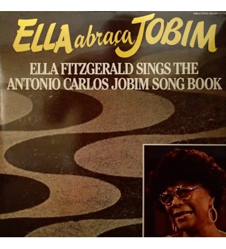 ELLA FITZGERALD - Ella Abraça Jobim - Ella Fitzgerald Sings The Antonio Carlos Jobim Song Book (ALBUM,LP,STEREO) mesvinyles.fr