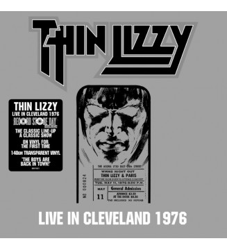 Thin Lizzy - Live In Cleveland 1976 RSD mesvinyles.fr