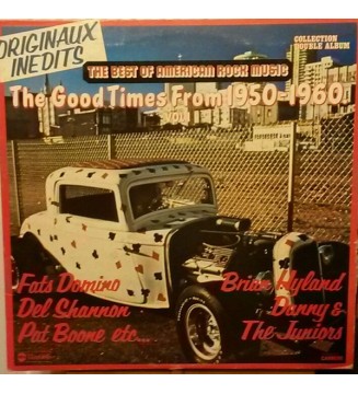VARIOUS - The Best Of American Rock Music - The Good Times From 1950 - 1960 Vol. 1 (LP) mesvinyles.fr