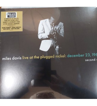 MILES DAVIS - Live At The Plugged Nickel: December 23, 1965 (Second Set) (LP) mesvinyles.fr