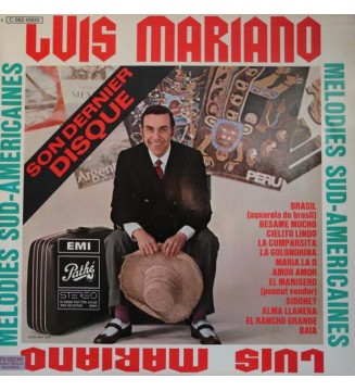 LUIS MARIANO - Mélodies Sud-Américaines (ALBUM,LP,STEREO) mesvinyles.fr
