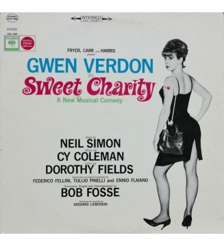 'SWEET CHARITY' ORIGINAL BROADWAY CAST - Sweet Charity (A New Musical Comedy) (ALBUM,LP,STEREO) mesvinyles.fr