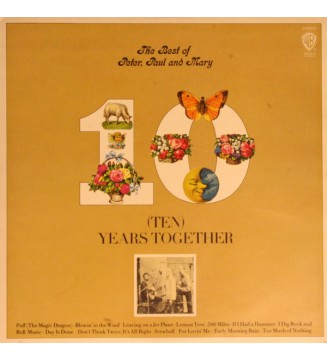 PETER, PAUL & MARY - The Best Of Peter, Paul And Mary: (Ten) Years Together (LP,STEREO) mesvinyles.fr