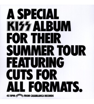 KISS - Special Kiss Tour Album (12',EP) mesvinyles.fr