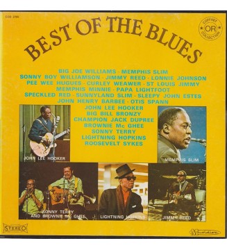 VARIOUS - Best Of The Blues (LP) mesvinyles.fr