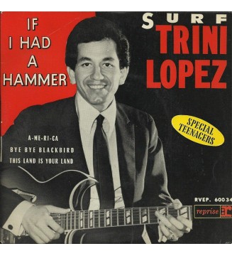 Trini Lopez - Surf - If I Had A Hammer (7", EP) mesvinyles.fr