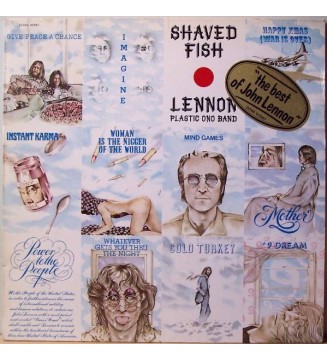 Lennon* & Plastic Ono Band* - Shaved Fish (LP, Comp, RP) mesvinyles.fr
