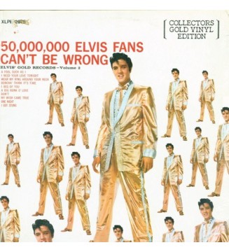 Elvis Presley - 50,000,000 Elvis Fans Can't Be Wrong - Elvis' Gold Records - Volume 2 (LP, Comp, Gol) mesvinyles.fr