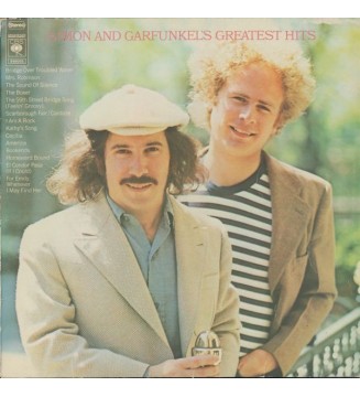 Simon & Garfunkel - Simon And Garfunkel's Greatest Hits (LP, Comp, RE) mesvinyles.fr