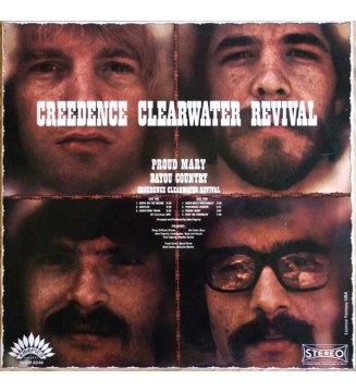 Creedence Clearwater Revival - Proud Mary / Bayou Country (LP, Album) mesvinyles.fr